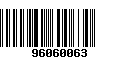 Código de Barras 96060063