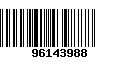 Código de Barras 96143988