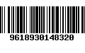 Código de Barras 9618930148320