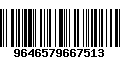 Código de Barras 9646579667513