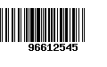 Código de Barras 96612545