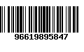 Código de Barras 96619895847