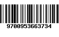 Código de Barras 9700953663734