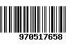 Código de Barras 970517658