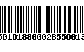 Código de Barras 971501018800028550013305