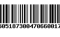 Código de Barras 971505187300470660017027