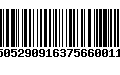 Código de Barras 971505290916375660011711