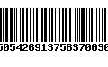 Código de Barras 971505426913758370030214