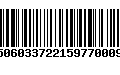 Código de Barras 971506033722159770009517