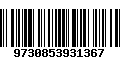 Código de Barras 9730853931367