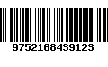 Código de Barras 9752168439123