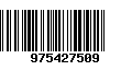 Código de Barras 975427509