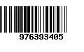 Código de Barras 976393405