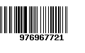 Código de Barras 976967721