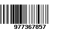 Código de Barras 977367857