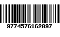 Código de Barras 9774576162097