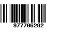 Código de Barras 977706282