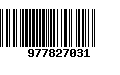 Código de Barras 977827031