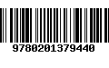 Código de Barras 9780201379440