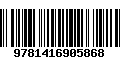 Código de Barras 9781416905868