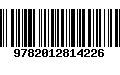 Código de Barras 9782012814226