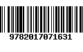 Código de Barras 9782017071631