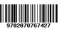 Código de Barras 9782070767427