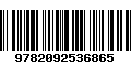 Código de Barras 9782092536865