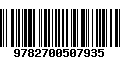 Código de Barras 9782700507935