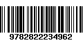 Código de Barras 9782822234962