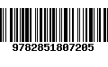 Código de Barras 9782851807205