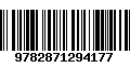 Código de Barras 9782871294177