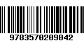 Código de Barras 9783570209042