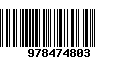 Código de Barras 978474803