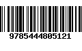 Código de Barras 9785444805121