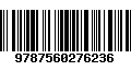 Código de Barras 9787560276236