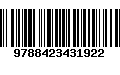 Código de Barras 9788423431922