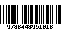 Código de Barras 9788448951016