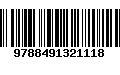 Código de Barras 9788491321118