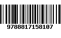 Código de Barras 9788817158107