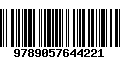 Código de Barras 9789057644221