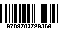 Código de Barras 9789783729360