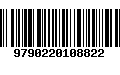 Código de Barras 9790220108822