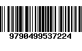 Código de Barras 9790499537224