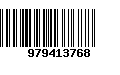 Código de Barras 979413768