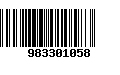 Código de Barras 983301058