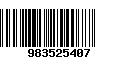 Código de Barras 983525407