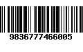 Código de Barras 9836777466005