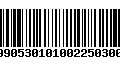 Código de Barras 990530101002250300