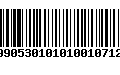 Código de Barras 990530101010010712